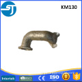 Cast iron exhaust pipe for engine exhaust system